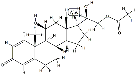 11β,17,20α,21-Tetrahydroxypregna-1,4-dien-3-one 21-Acetate