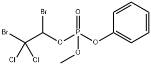 Phosphoric acid (1,2-dibromo-2,2-dichloroethyl)(methyl)phenyl ester