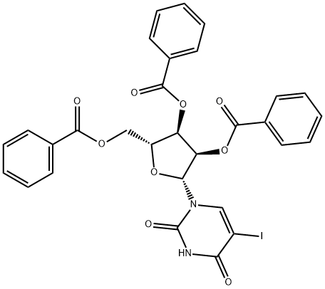 2',3',5'-Tri-O-benzoyl-5-iodouridine