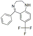 2,3-Dihydro-5-phenyl-7-(trifluoromethyl)-1H-1,4-benzodiazepine