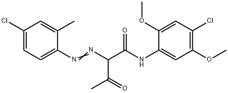 N-(4-chloro-2,5-dimethoxyphenyl)-2-[(4-chloro-o-tolyl)azo]-3-oxobutyramide