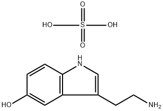 1H-Indol-5-ol, 3-(2-aminoethyl)-, sulfate (salt) (9CI)