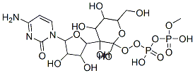 [5-(4-amino-2-oxo-pyrimidin-1-yl)-3,4-dihydroxy-oxolan-2-yl]methoxy-[hydroxy-[3,4,5-trihydroxy-6-(hydroxymethyl)oxan-2-yl]oxy-phosphoryl]oxy-phosphinic acid