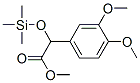 (3,4-Dimethoxyphenyl)(trimethylsilyloxy)acetic acid methyl ester