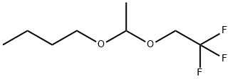 2-(2,2,2-三氟乙烷基)己烷-1,1-二醇化合物与1-(1-(2,2,2-三氟乙烷氧基)乙氧基)丁烷(1:1)