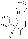 3-Methyl-2-(2-morpholinoethyl)-2-phenylvaleronitrile