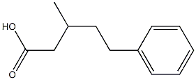 3-methyl-5-phenylpentanoic acid