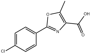 2-(4-氯苯基)-5-甲基-1,3-噁唑-4-羧酸