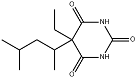 5-ethyl-5-(1,3-dimethylbutyl)-5-barbituric acid