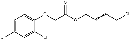 Acetic acid, 2,4-dichlorophenoxy-, 4-chloro-2-butenyl ester