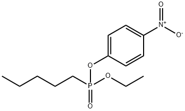 Pentylphosphonic acid p-nitrophenylethyl ester