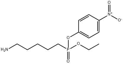 (5-Aminopentyl)phosphonic acid ethyl(p-nitrophenyl) ester