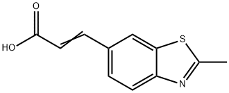6-Benzothiazoleacrylicacid,2-methyl-(7CI,8CI)