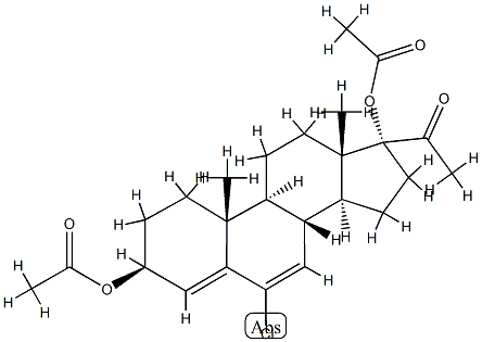 3β,17-Bisacetoxy-6-chloropregna-4,6-dien-20-one