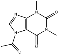 1H-Purine-2,6-dione,  7-acetyl-3,7-dihydro-1,3-dimethyl-