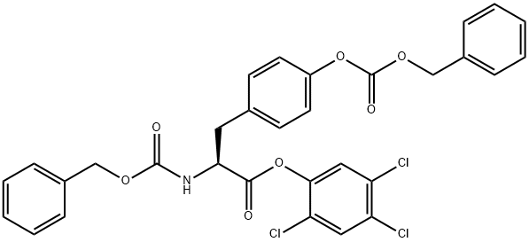 N,O-Bis[(benzyloxy)carbonyl]-L-tyrosine 2,4,5-trichlorophenyl ester