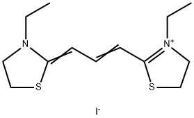 3-ETHYL-2-[3-(3-ETHYL-2-THIAZOLIDINYLIDENE)-1-PROPENYL]-THIAZOLINIUM IODIDE