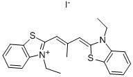 3-乙基-2-[3-(3-乙基-3H-苯并噻唑-2-亚基)-2-甲基丙-1-烯基]苯并噻唑碘化物