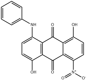 1,5-dihydroxy-4-nitro-8-(phenylamino)anthraquinone