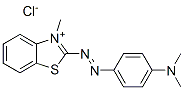 2-[[4-(dimethylamino)phenyl]azo]-3-methylbenzothiazolium chloride