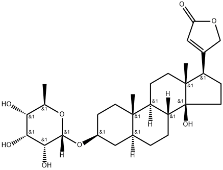 3β-[(6-Deoxy-α-D-allopyranosyl)oxy]-14-hydroxy-5α-card-20(22)-enolide