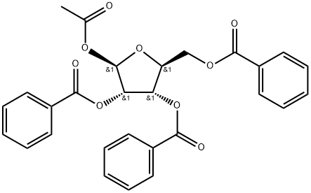 1-O-乙酰基-2,3,5-O-三苯甲酰基-BETA-L-呋喃核糖