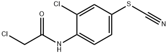 2-氯-N-[2-氯-4-(氰硫基)苯基]乙酰胺