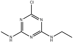 2-Chloro-4-(ethylamino)-6-(methylamino)-1,3,5-triazine