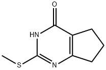 2-(甲硫基)-6,7-二氢-5H-环戊烷[D]嘧啶-4-醇