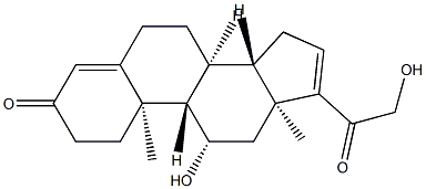 (11β)-21-Ο-Βenzoyl-16,17-dihydro-17-deoxy Cortisol