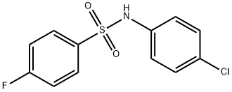 N-(4-氯苯基)-4-氟苯磺酰胺