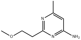 2-(2-甲氧基乙基)-6-甲基嘧啶-4-胺