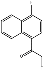 Ethanone, 2-fluoro-1-(4-fluoro-1-naphthalenyl)- (9CI)