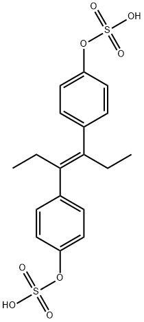 (E)-4,4'-(1,2-二乙基亚甲基)二苯基双(硫酸氢)
