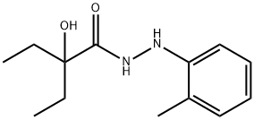 2-Ethyl-2-hydroxybutyric acid 2-(o-tolyl)hydrazide