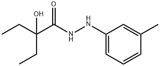 2-Ethyl-2-hydroxybutyric acid 2-(m-tolyl)hydrazide