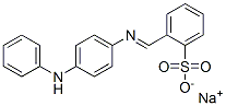 sodium 2-[[[4-(anilino)phenyl]imino]methyl]benzenesulphonate
