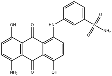 3-[(5-amino-9,10-dihydro-4,8-dihydroxy-9,10-dioxo-1-anthryl)amino]benzenesulphonamide