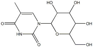 1-(β-D-Glucopyranosyl)-5-methylpyrimidine-2,4(1H,3H)-dione