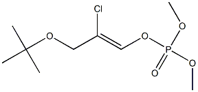 2-Chloro-3-(1,1-dimethylethoxy)-1-propenyl dimethyl phosphate