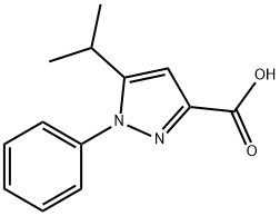1-苯基-5-(丙-2-基)-1H-吡唑-3-羧酸