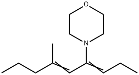 4-(3-Methyl-1-propylidene-2-hexenyl)morpholine