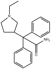 3-Pyrrolidineacetamide, 1-ethyl-α,α-diphenyl-