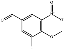 3-FLUORO-4-METHOXY-5-NITROBENZALDEHYDE