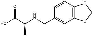 2-[(1,3-Benzodioxol-5-yl)methylamino]propionic acid