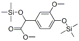 [3-Methoxy-4-(trimethylsiloxy)phenyl](trimethylsiloxy)acetic acid methyl ester