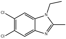 1-乙基-2-甲基-5,6-二氯苯并咪唑