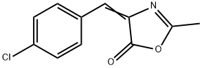 2-Oxazolin-5-one, 4-(p-chlorobenzylidene)-2-methyl-