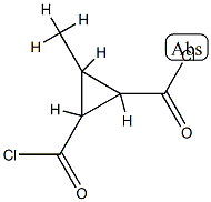 1,2-Cyclopropanedicarbonyl dichloride, 3-methyl- (9CI)