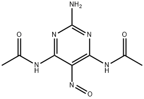 N,N'-(2-amino-5-nitrosopyrimidine-4,6-diyl)bisacetamide